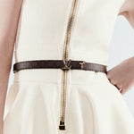 LOUIS VUITTON M8623W Pretty Lv 20mm Reversible Belt