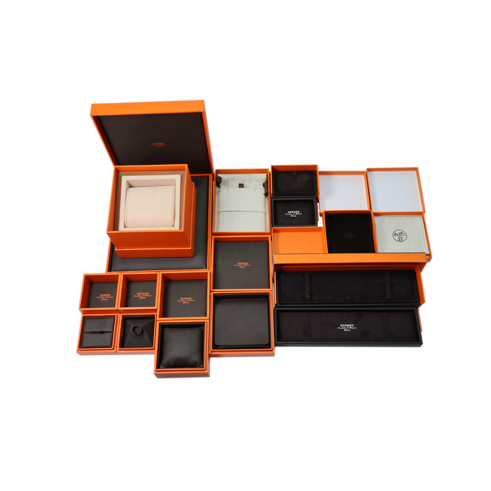 HERMES Gold Plated Metal Piece, Calfskin Clip On Earrings Women's Gold