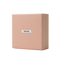 MIU MIU Enamel Earrings Women's Pink