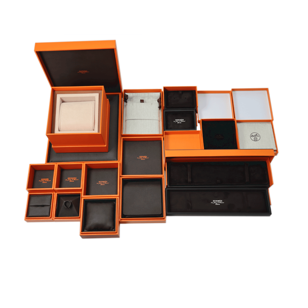 HERMES Rose Gold-Plated Pendants Women's Gold