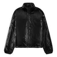 Fear of God Essentials Ripstop Nylon Puffer Jacket 'Metallic Black' 202HO258181F