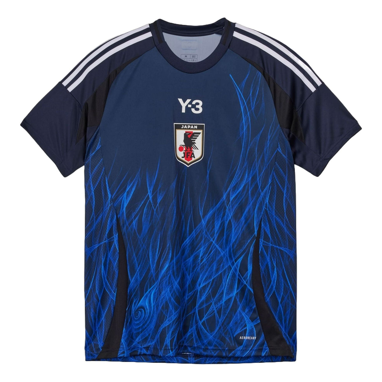 adidas Japan x Y-3 24 Home Football Jersey Asia Sizing 'Legend Ink' IU0964