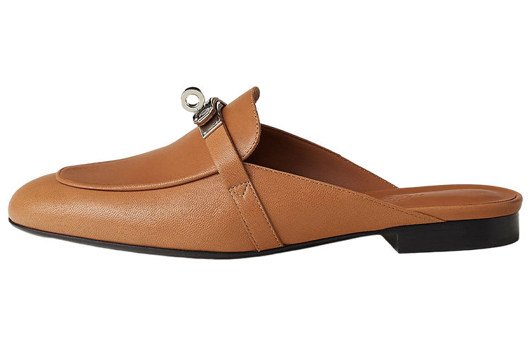 HERMES Oz Stylish Sandals Women's Brown