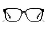CHANEL Plate Frame Square Eyeglass Frames Women's
