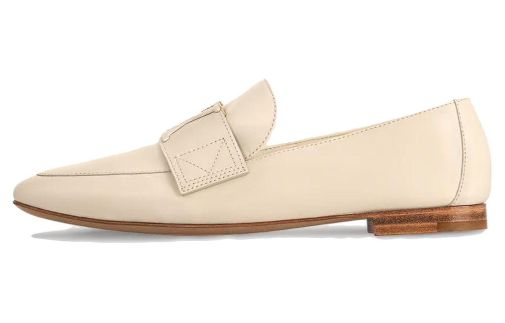 LOUIS VUITTON Capri Loafers Women's Beige