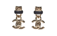 CHANEL Earrings Women's Gold