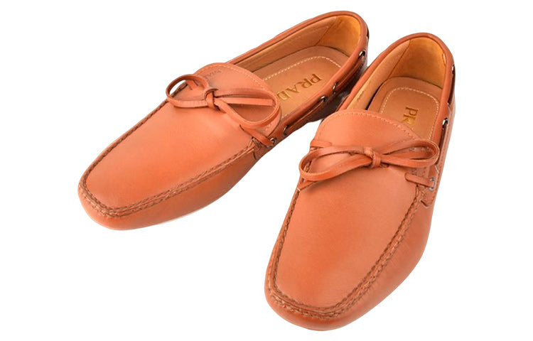 PRADA Casual Shoes Men's Light Brown