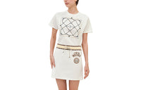 HERMES FW23 Casual Short Skirts Women's White