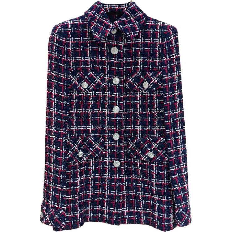 CHANEL Jackets Coats Unisex Red