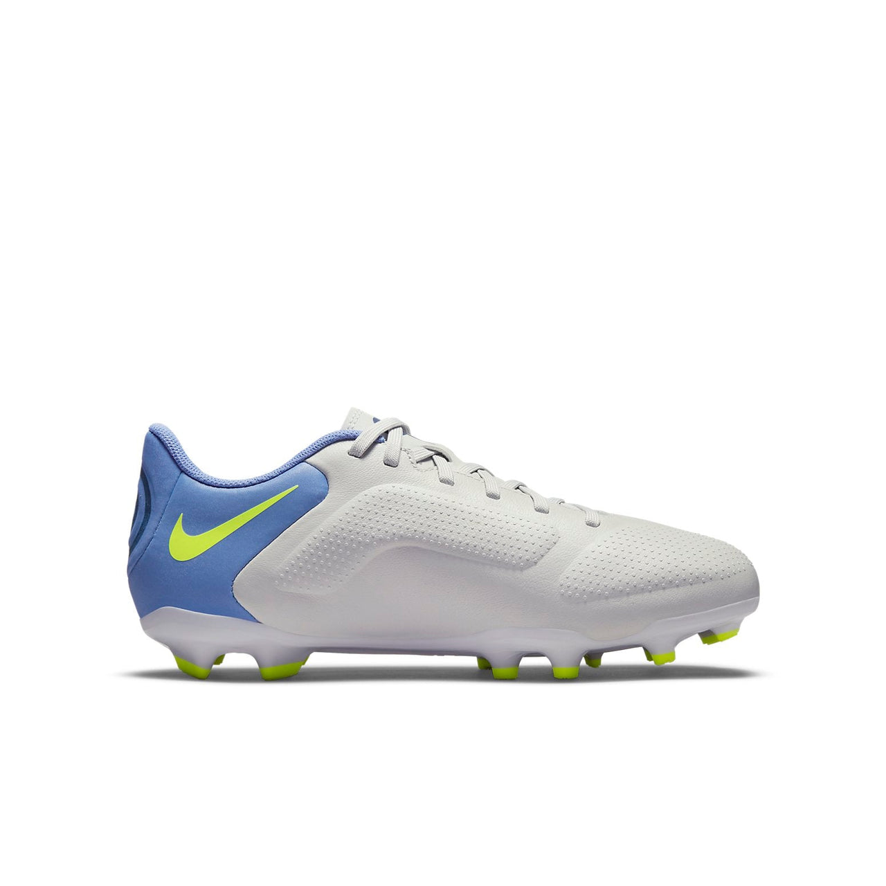 (GS) Nike Tiempo Legend 9 Academy FG/MG 'Grey Royal Blue' DA1333-075