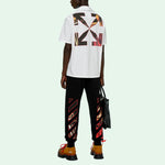 Men's Off-White SS21 Short Sleeve White Shirt OMGA163R21FAB0040125