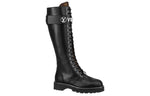 (WMNS) LOUIS VUITTON Territory Flat High Ranger Boots 'Black' 1A9H1K