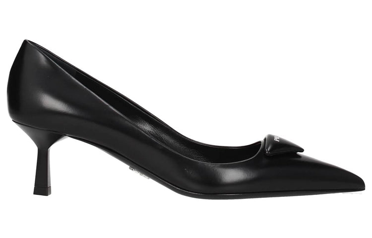 (WMNS) PRADA Spazzolato Heels 'Black' 1I928M_055_F0002_F_055