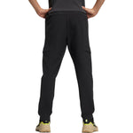 Men's adidas Solid Color Logo Printing Straight Sports Pants/Trousers/Joggers Black HE7379