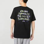 Air Jordan Alphabet Large Logo Pattern Printing Round Neck Casual Short Sleeve Black DM1449-010