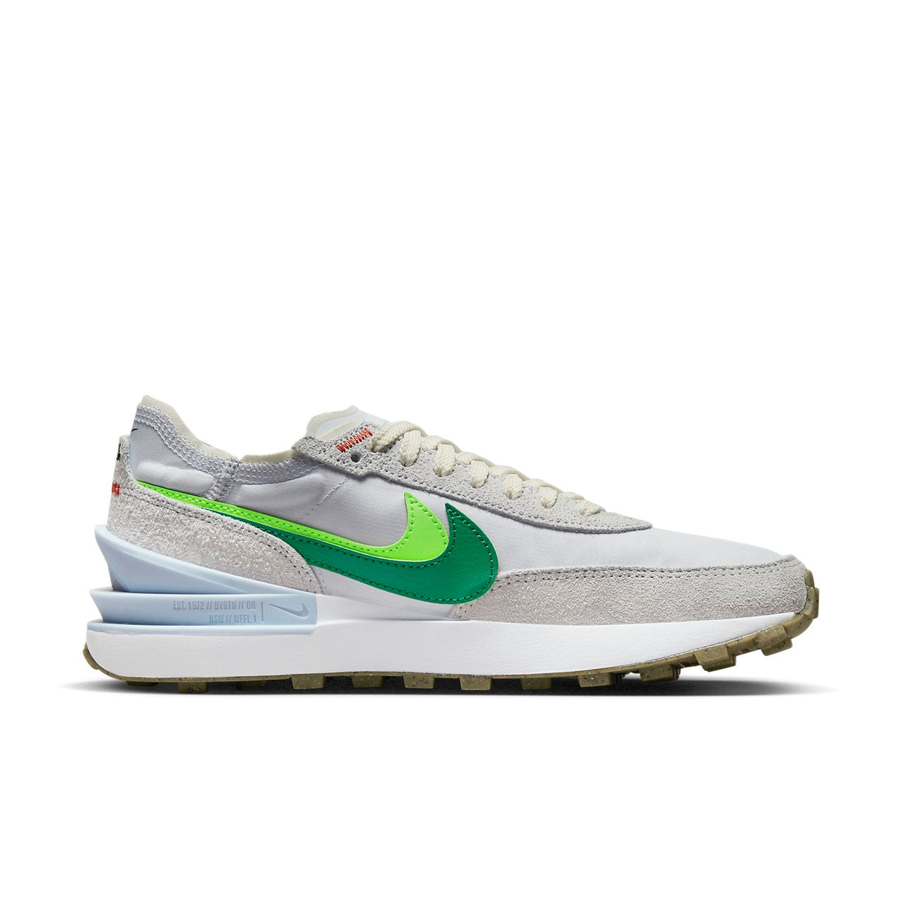 (WMNS) Nike Waffle One SE 'Double Swoosh Grey Green' DX4309-001
