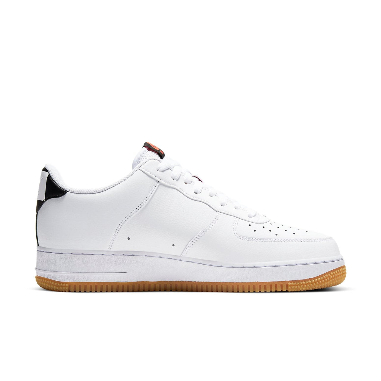 Nike x NBA Air Force 1 '07 LV8 'White Bright Crimson' CT2298-101