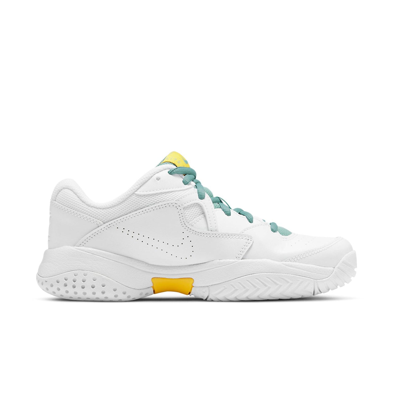 (WMNS) Nike Court Lite 2 'White Green Yellow' AR8838-108