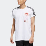 adidas neo x Crossover White Casual Sports Short Sleeve White FR7981