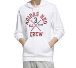 adidas neo M Fav Sv Hdy Printing Pullover White EI6283