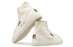 (WMNS) Fila Block High-Top Canvas Shoes White T12W034404FSW