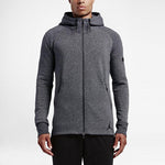 Air Jordan Fleece Lined Casual Sports Long Sleeves Hooded Jacket Gray 809473-010