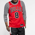 Nike NBA Team limited Jersey SW Fan Edition Chicago Bulls Zach LaVine No. 8 Red 864465-666