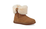 (PS) UGG Ramona Fleece Lined Brown 1095571T-CHE