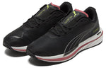 (WMNS) PUMA Velocity Nitro 'Black White Pink' 195296-01
