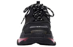 (WMNS) Balenciaga Triple S 'Clear Sole - Black Pink Neon' 544351W2FR11053