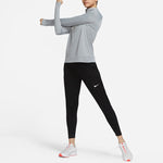 (WMNS) Nike Solid Color Small Logo Sports Pants/Trousers/Joggers Black DD6473-010
