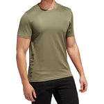 adidas Soccer/Football Training Sports Round Neck Short Sleeve Green FM2101