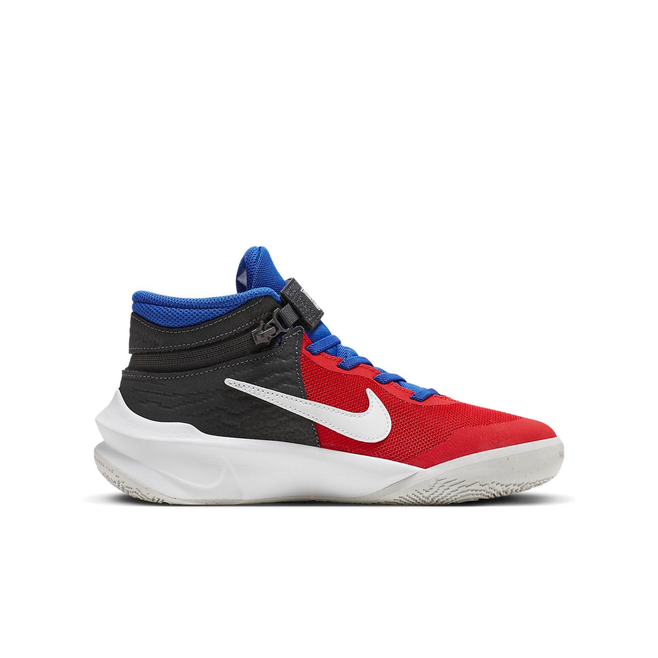 (GS) Nike Team Hustle D10 FlyEase 'University Red Game Royal' DD7303-005