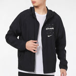 Nike AS Men's NK ESSNTL JKT Jacket WILD Run GX Black DA1167-010
