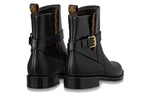 (WMNS) LOUIS VUITTON Westside Ankle Boots 'Black with Brown Monogram' 1ABUAU