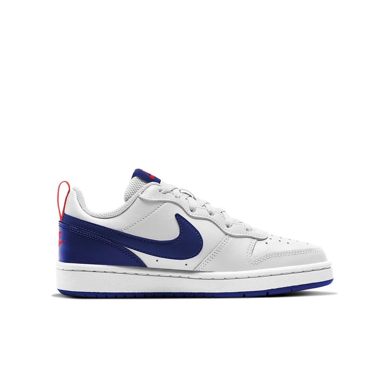 (GS) Nike Court Borough Low 2 'White Deep Royal' BQ5448-113