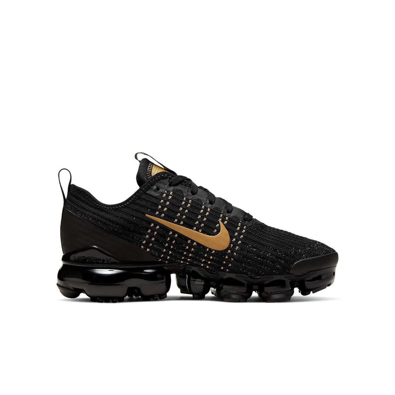 (GS) Nike Air VaporMax Flyknit 3 'Black Gold' BQ5238-004