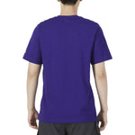 Men's adidas Tmac Tee 25th Character Alphabet Printing Round Neck Short Sleeve Blue T-Shirt HS8516