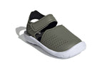 (TD) adidas FortaSwim Stripes 'Glory Green' FW6041