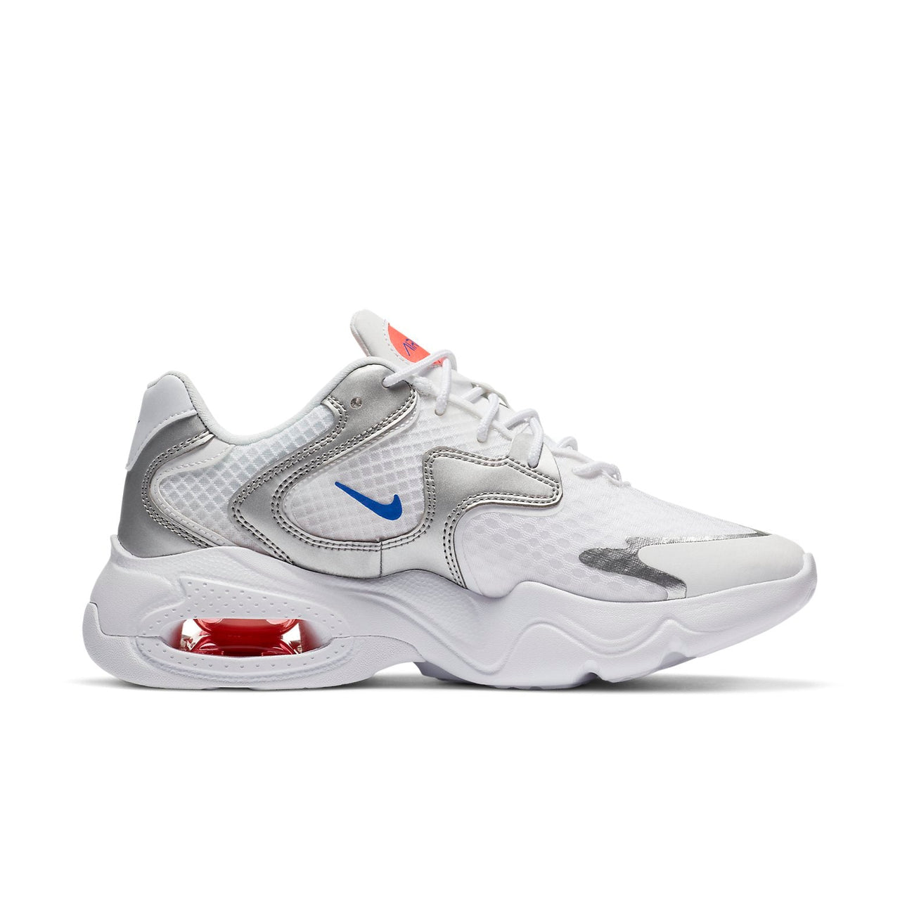 (WMNS) Nike Air Max 2X 'White Metallic Silver' CK2947-102