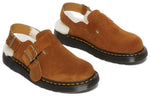 Dr. Martens Jorge Shearling Slingback Mule 'Brown' 27717999