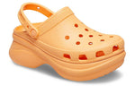 (WMNS) Crocs Classic Clog Retro Crocs Thick Sole Orange Small Whale Sandals 206302-801