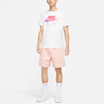 Nike Alphabet Logo Printing Round Neck Casual Short Sleeve White DR0984-100