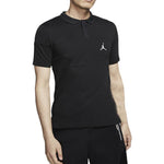 Air Jordan Jumpman Sports Short Sleeve Polo Shirt 'Black' CJ4705-010