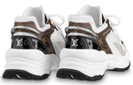 (WMNS) LOUIS VUITTON Run Away Sneakers 'Beige Brown' 1A9VWV