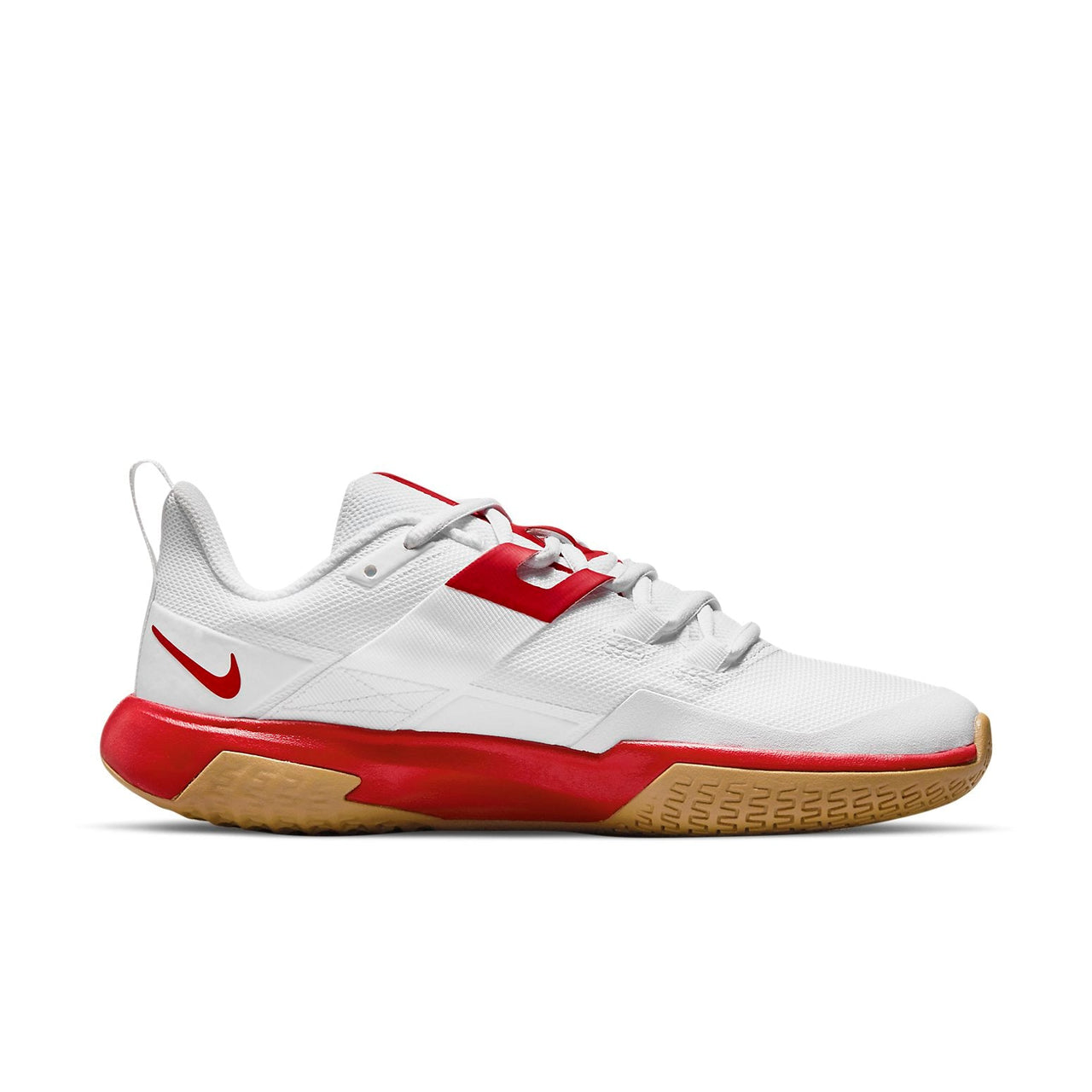 (WMNS) Nike Court Vapor Lite 'White University Red' DC3431-188