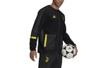 adidas Printing Zipper Soccer/Football Jacket Juventus Black GR2915