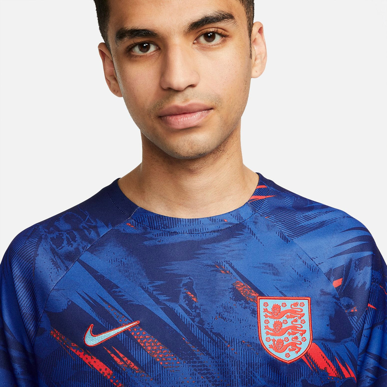 Nike England Dri-FIT Pre-Match Soccer Top 'Blue' DM9547-492