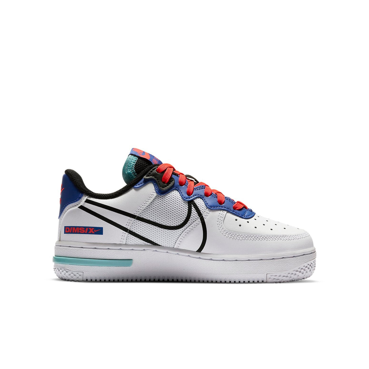 (GS) Nike Air Force 1 React 'Astronomy Blue Laser Crimson' CD6960-101