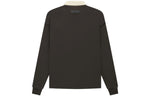Fear of God Essentials FW22 Henley Rugby Polo 'Off Black' FOG-FW22-366